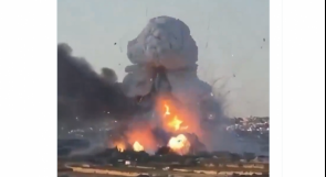 فيديو لانفجار مصنع للألعاب النارية في مالطا يعاد نشره على أنه لاستهداف قاعدة أمريكية في الكويت من قبل إيران