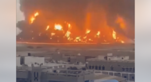 فيديو قديم يعاد نشره على أنه لحريق ضخم في السعودية بعد الضربات الإيرانية
