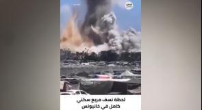 فيديو قديم لقصف الاحتلال خيام النازحين بالمواصي يتداول على أنه من قصف خانيونس اليوم