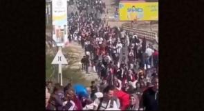 مقطع قديم لنزوح المواطنين من شمال غزة يُتداول على أنه حديثًا في رفح