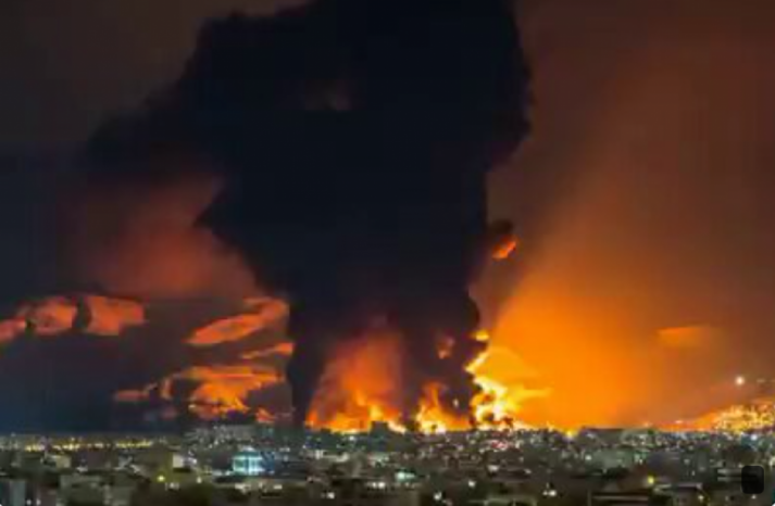 صورة قديمة لحريق في طهران يعاد نشرها على أنها في "تل أبيب"