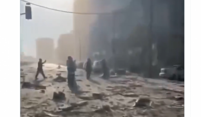 فيديو قديم يعاد نشره على أنه لآثار ضربة إيرانية حديثة على تل أبيب فيديو قديم يعاد نشره على أنه لآثار ضربة إيرانية حديثة على تل أبيب